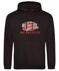 Retro Vintage Classic Classic James Motorcycles Biker Premium Hooded Sweatshirt