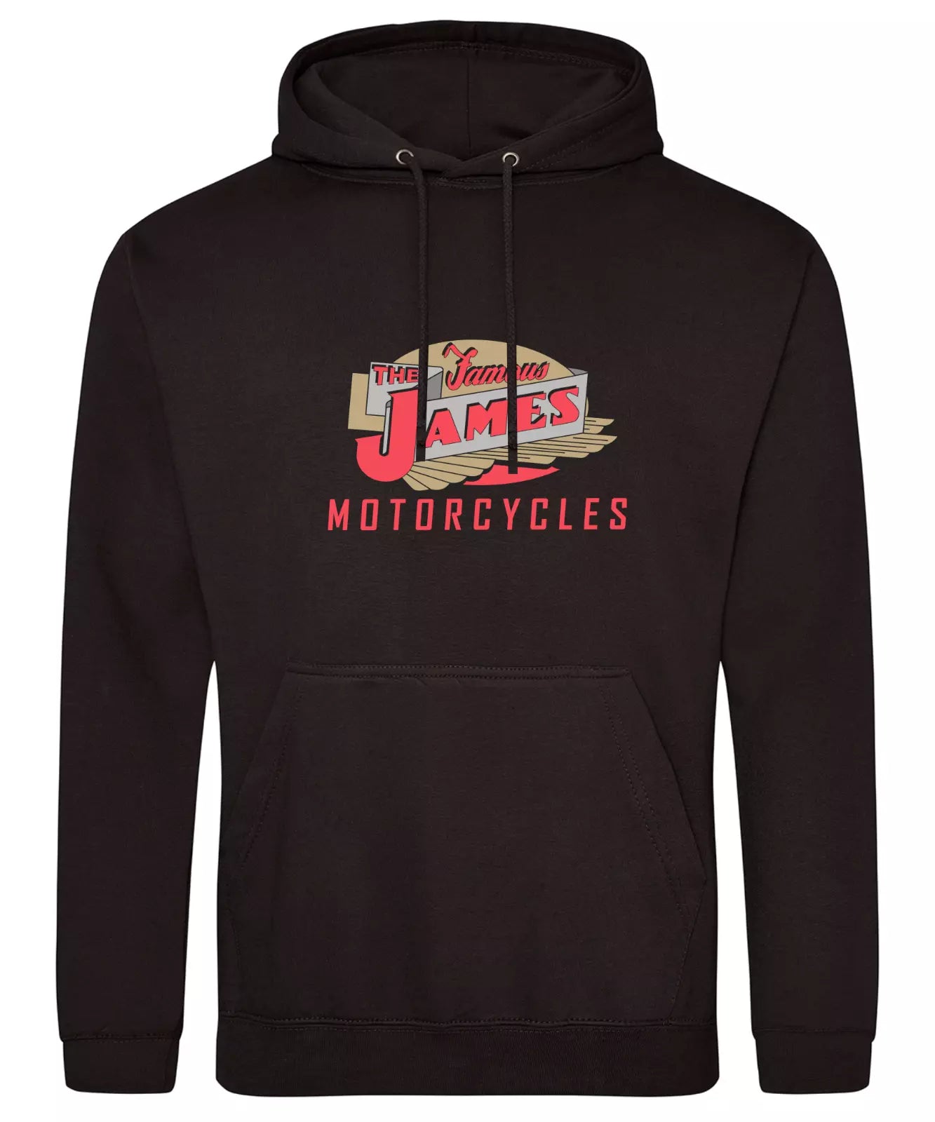 Retro Vintage Classic Classic James Motorcycles Biker Premium Hooded Sweatshirt
