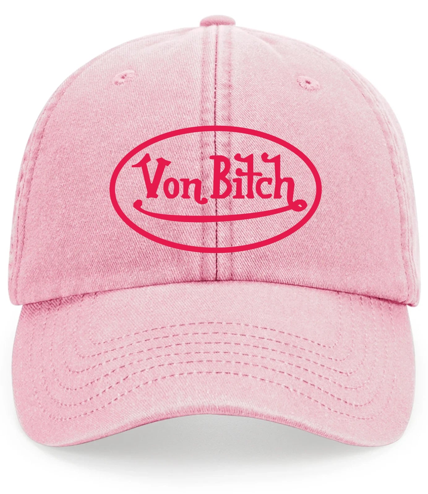 Ladies Humorous Von B*tch Premium Vintage Low Profile Baseball Cap