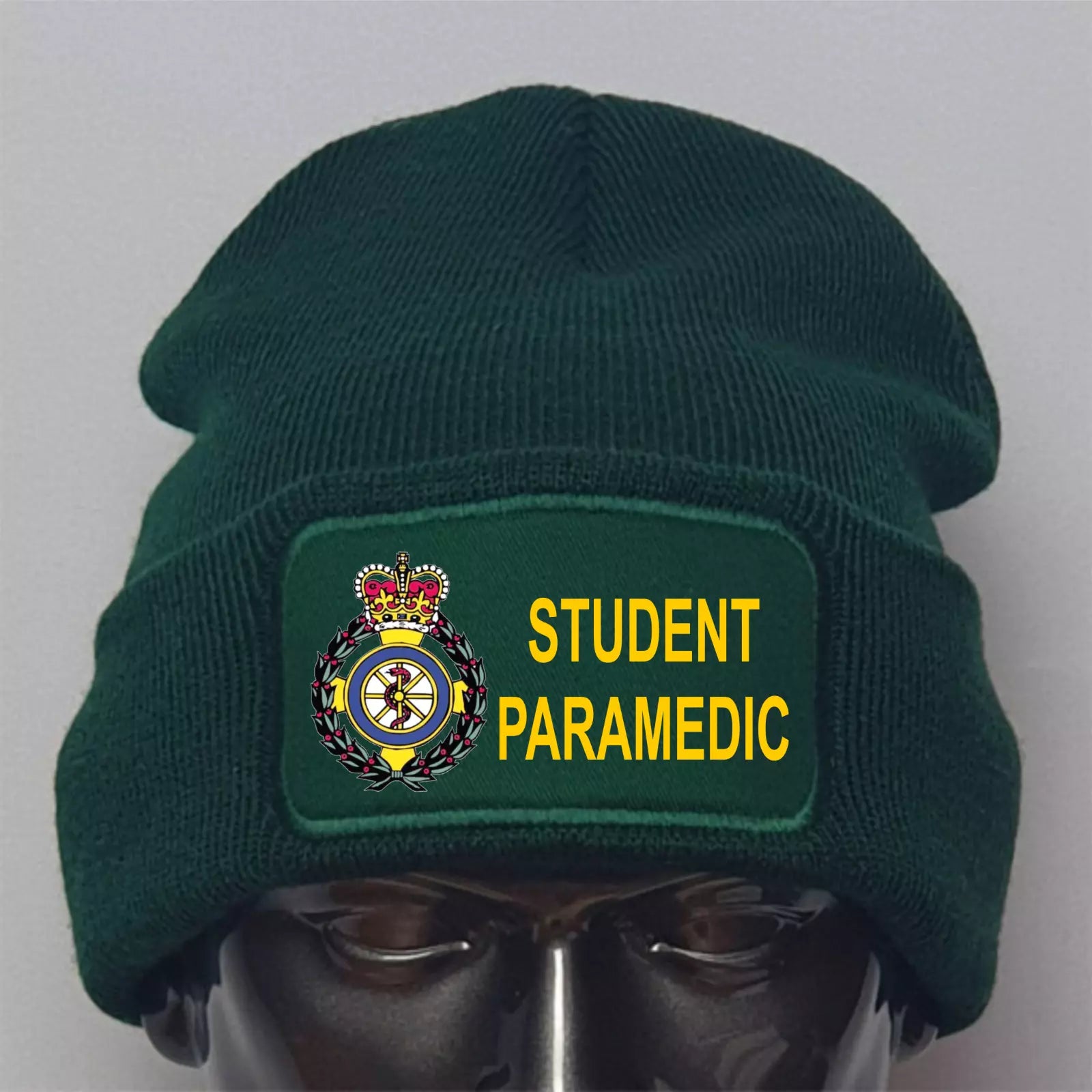 New Custom Text & Ensign Ambulance Emergency Services Premium Quality Beanie