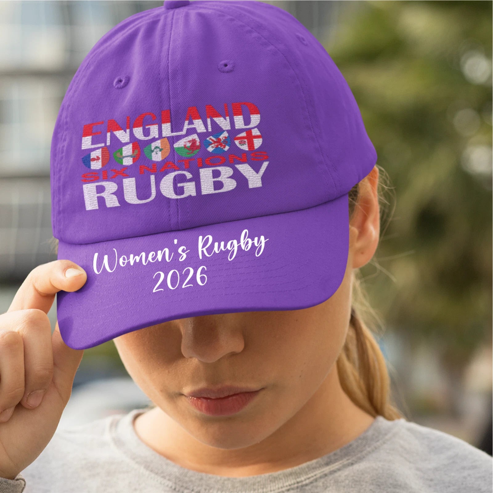 England Six Nations Women's Rugby Baseball Cap | Gift |