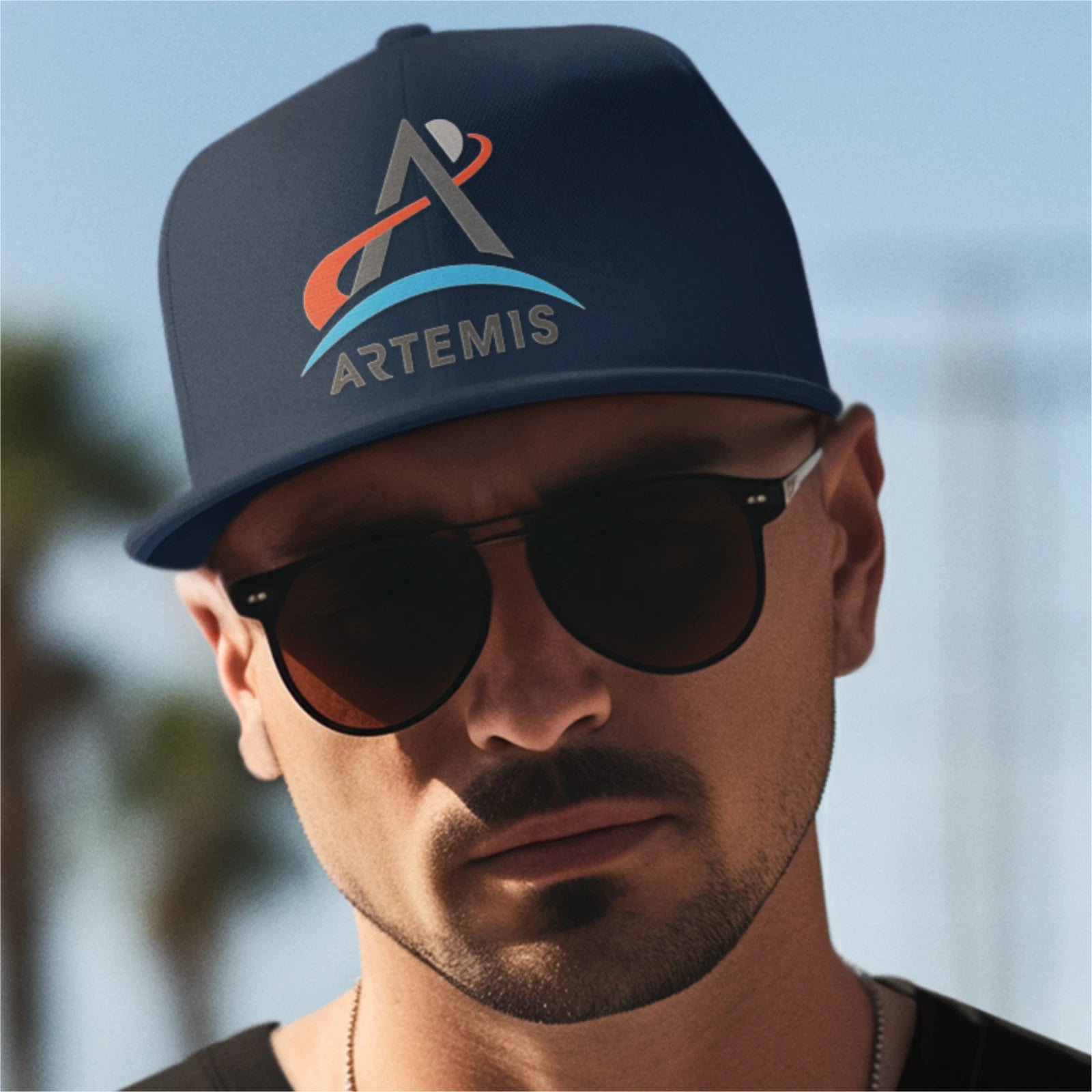 Iconic NASA Artemis Logo Quality Baseball Cap Gift |