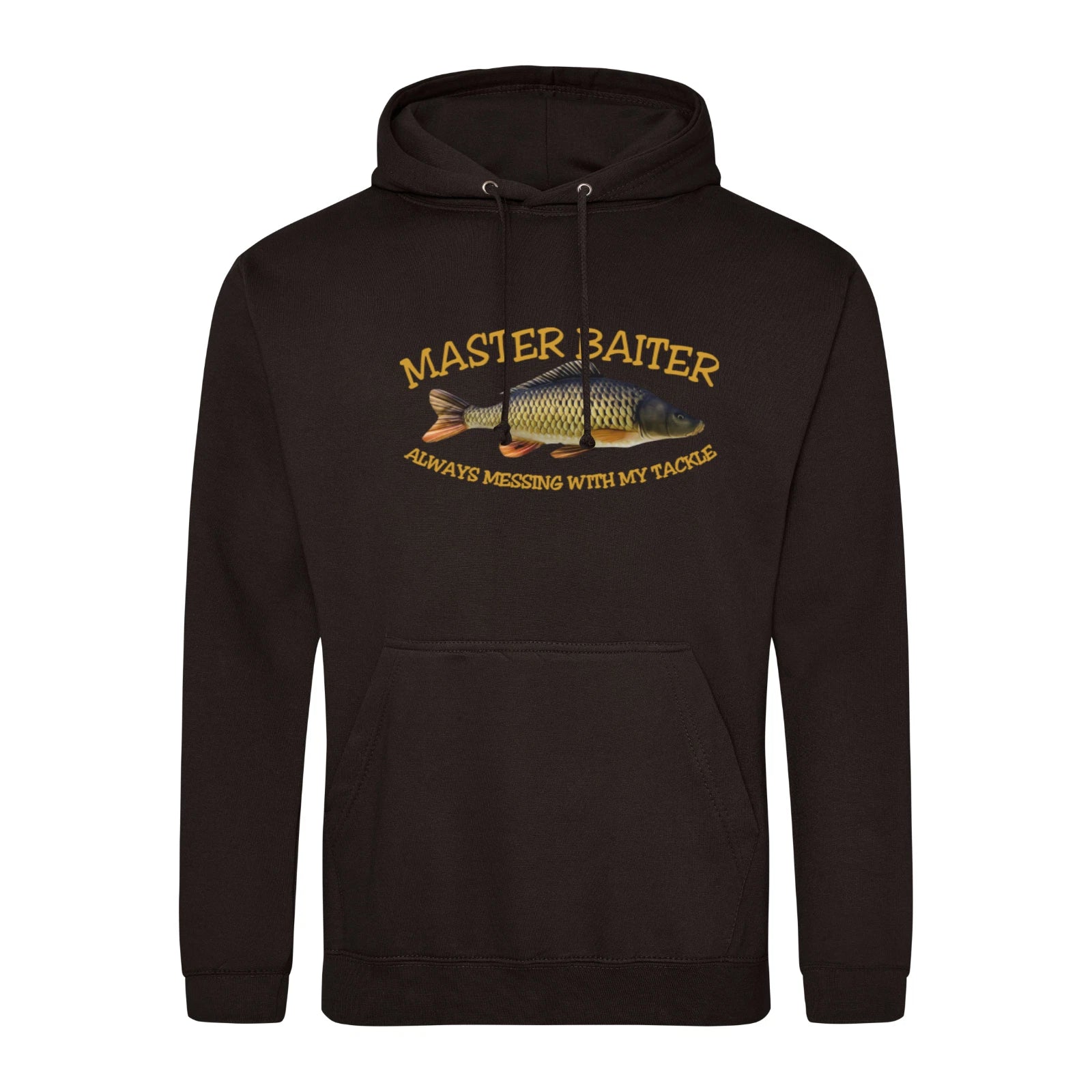 Humorous Funny Fishing Tackle Master Baiter Premium Quality Hooded Sweatshirt