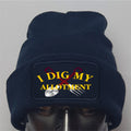 Signature Apparel - funny-humorous-gardening-i-dig-my-alottment-colour-decoration-quality-beanie