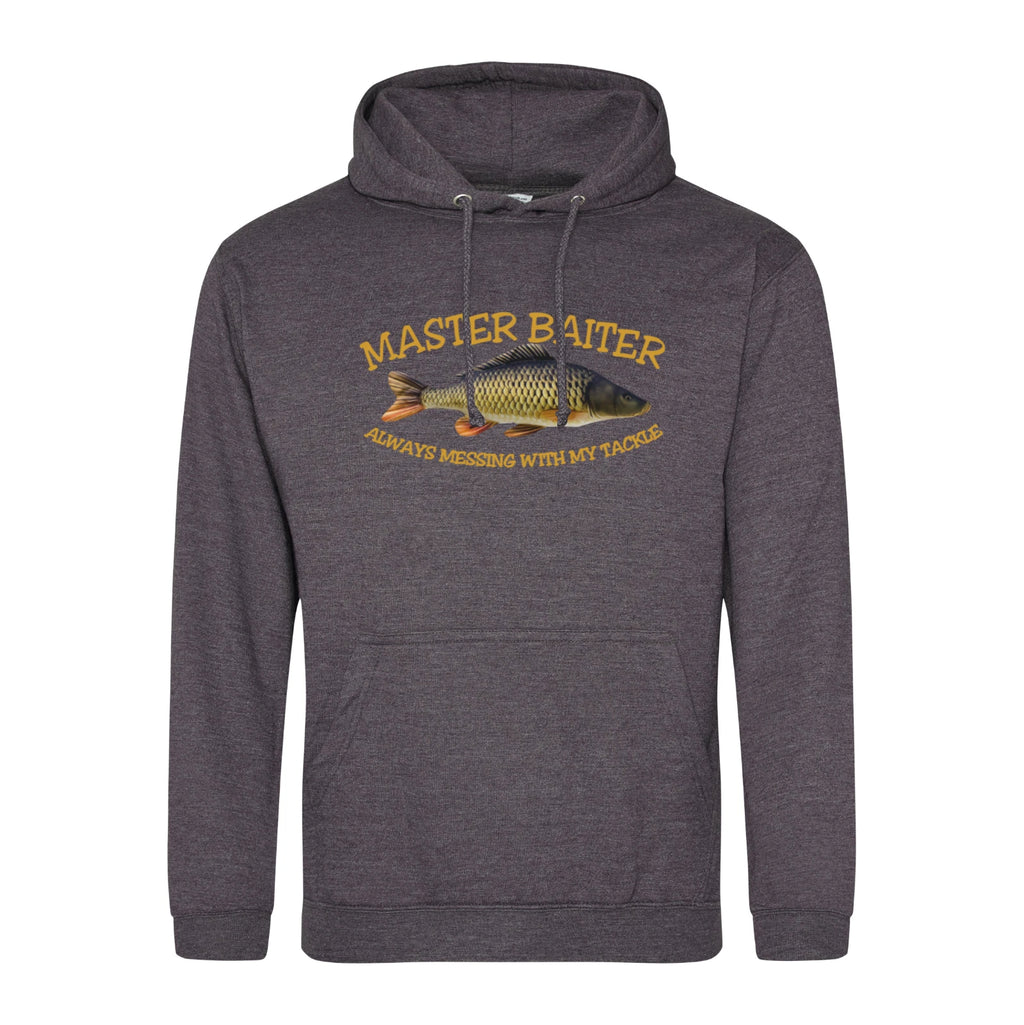 Humorous Funny Fishing Tackle Master Baiter Premium Quality Hooded Sweatshirt