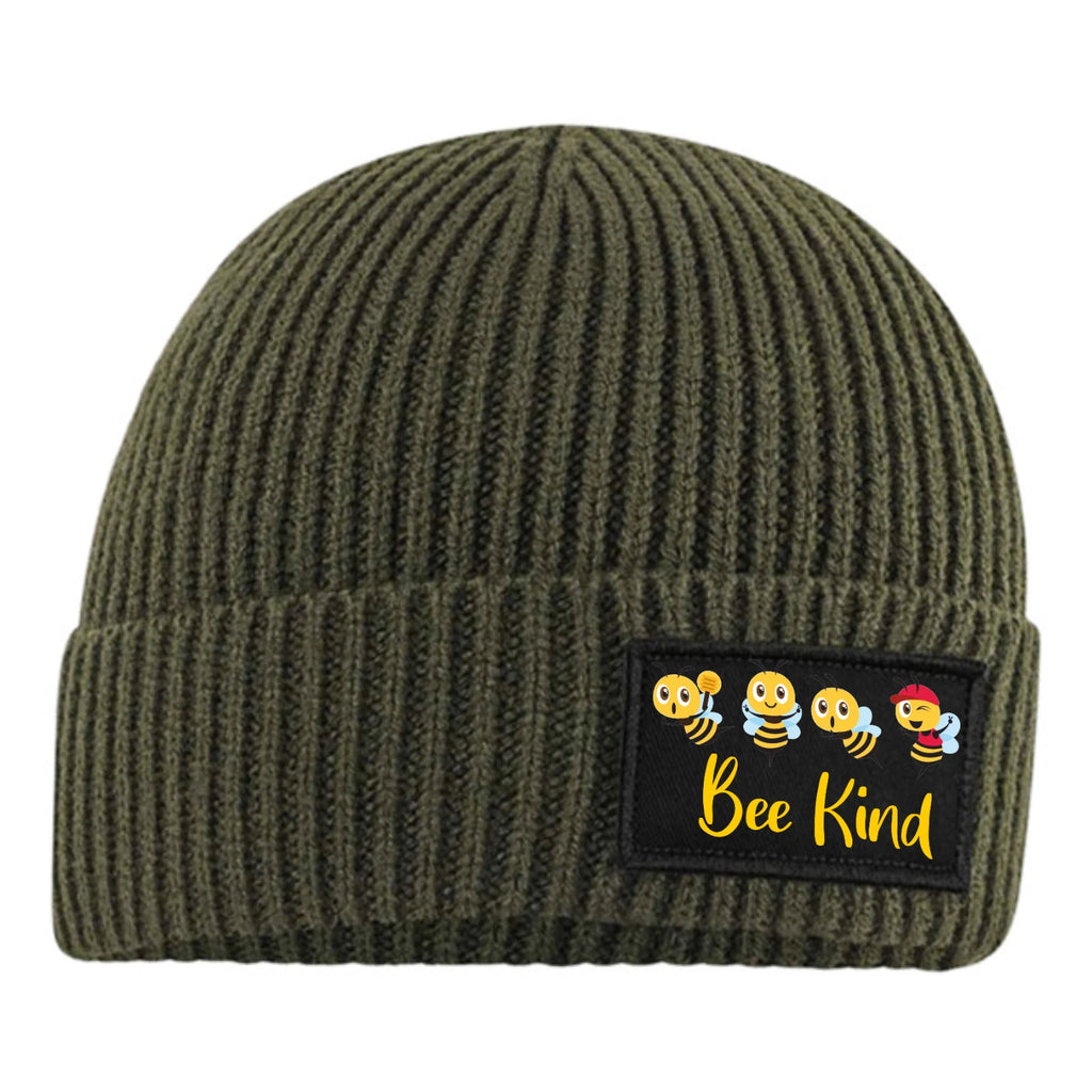 Natural World Bee's Gardening Bee Kind Patch Beanie