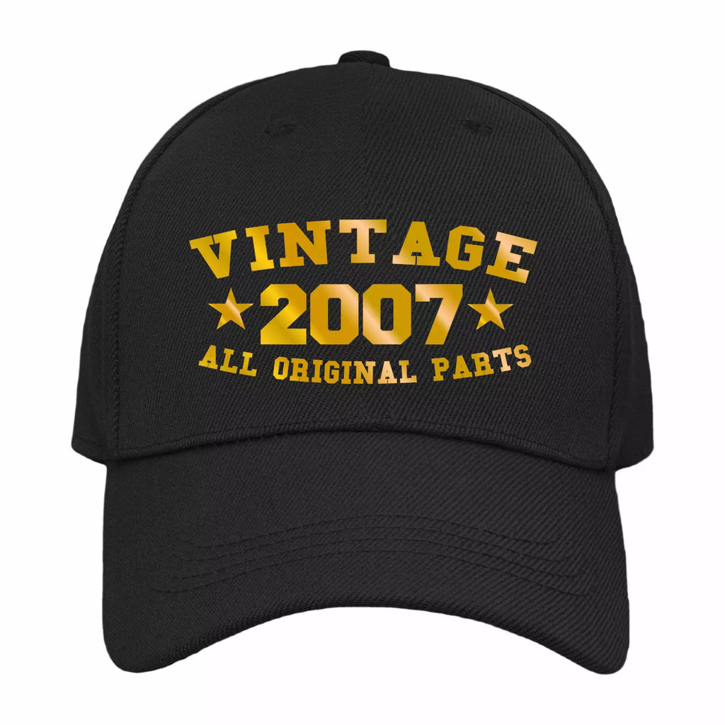 Significant Year Any Age Birthday Premium Quality Baseball Cap Free Shipping