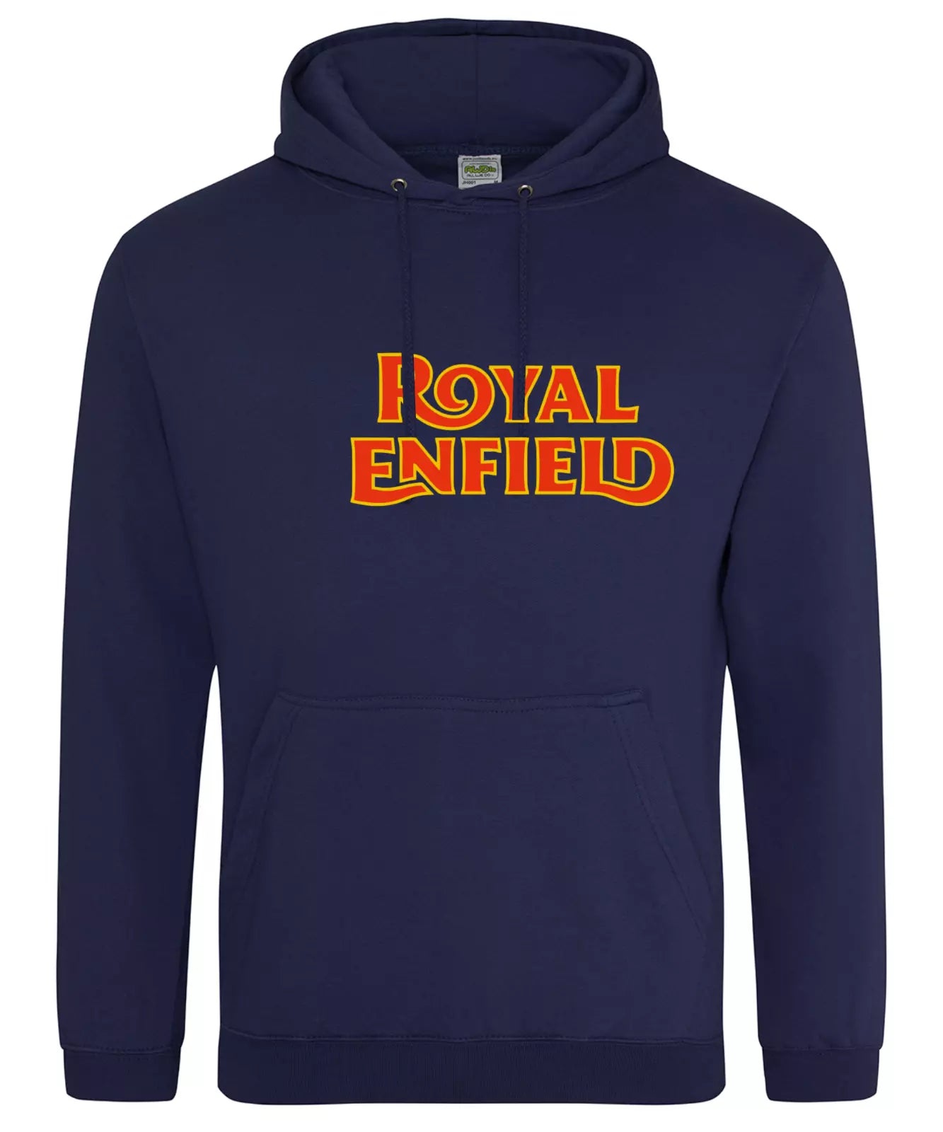 Retro Vintage Classic Royal Enfield Motorcycle Biker Premium Hooded Sweatshirt