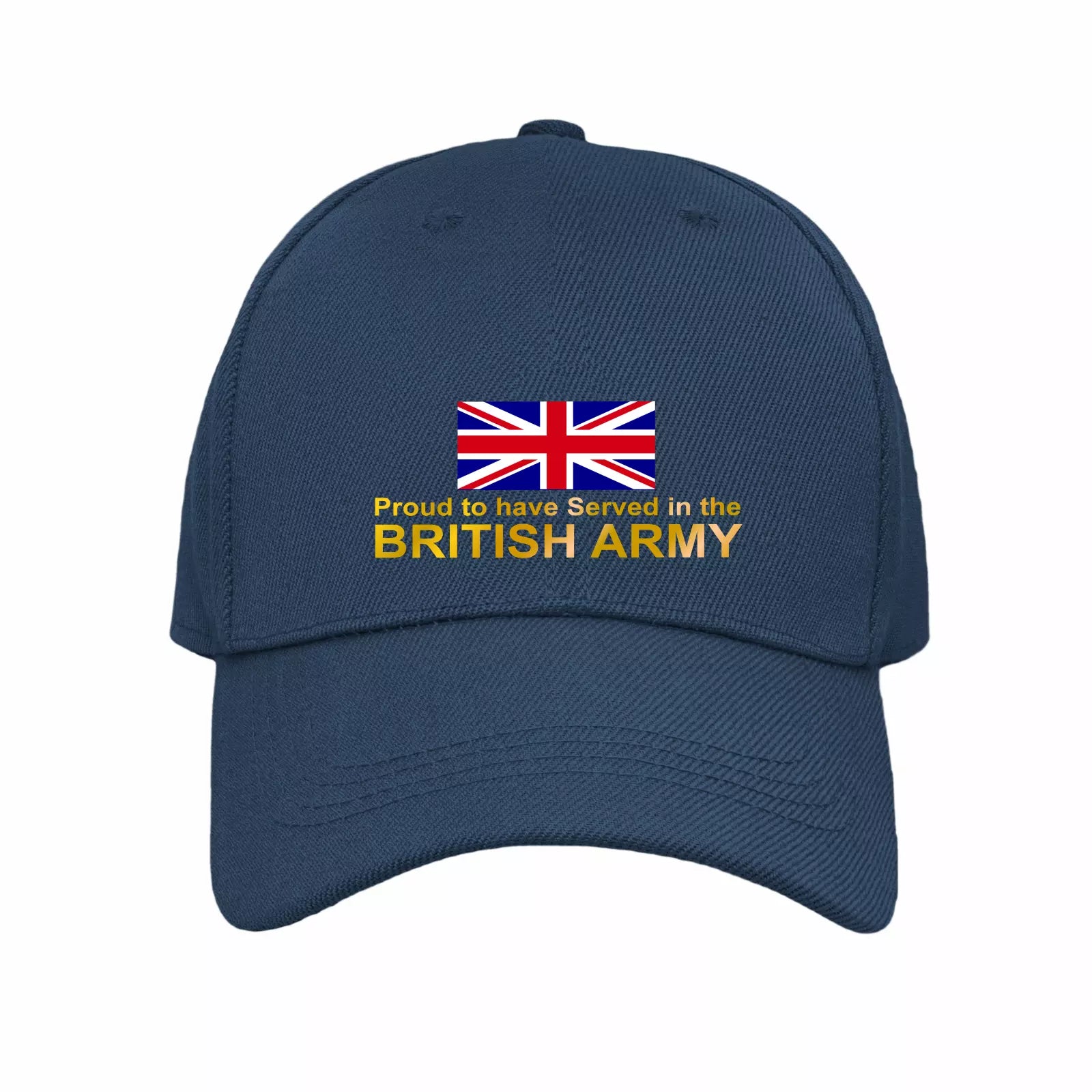 British Army Armed Services Veteran Logo Quality Baseball Cap