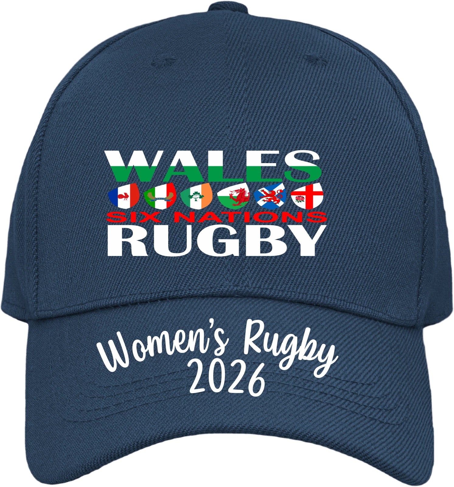 Wales Six Nations Women's Rugby Baseball Cap | Gift |