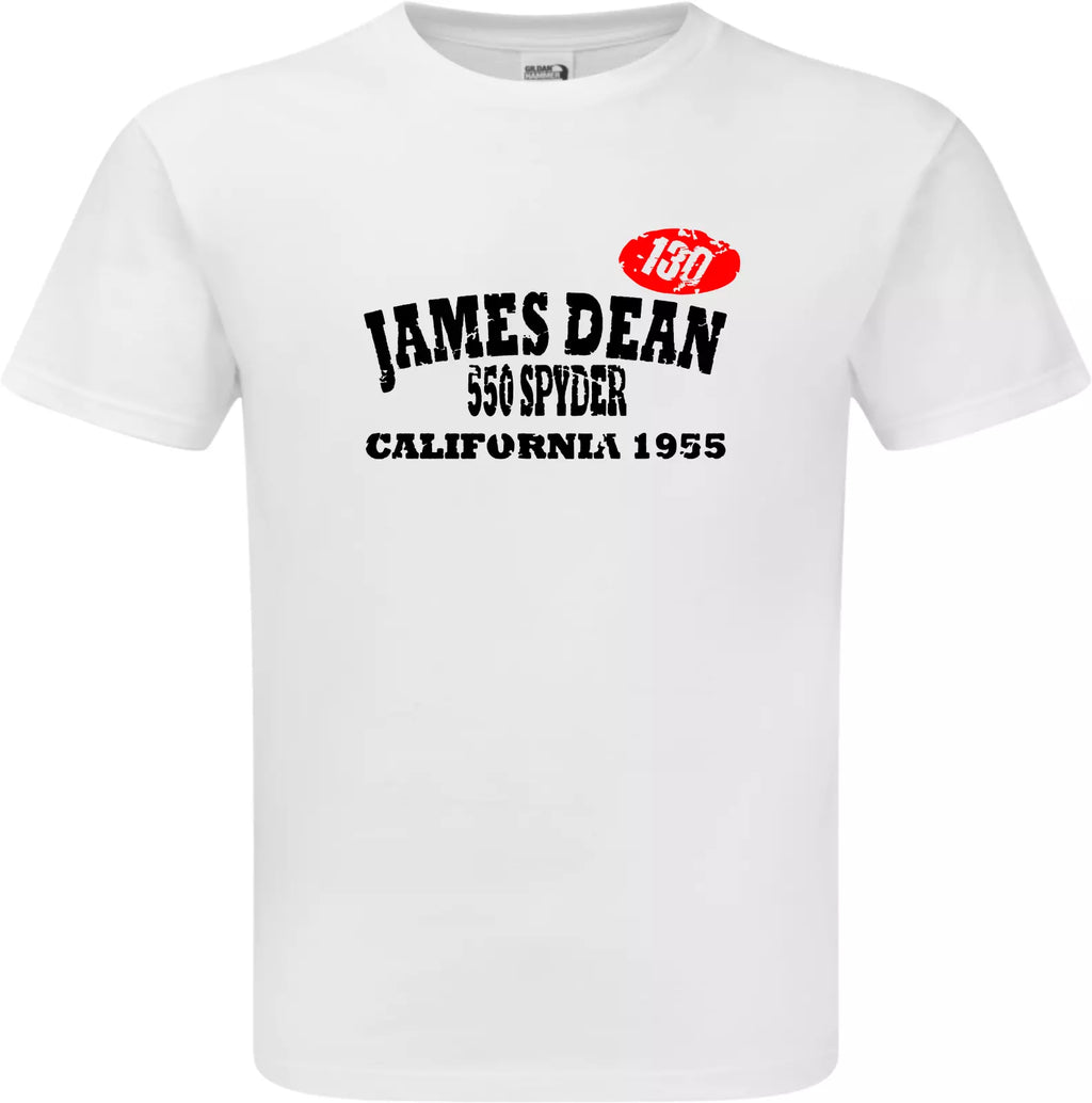 Retro Vintage James Dean 1935 Film 550 Spyder Premium Quality Hammer T-shirt