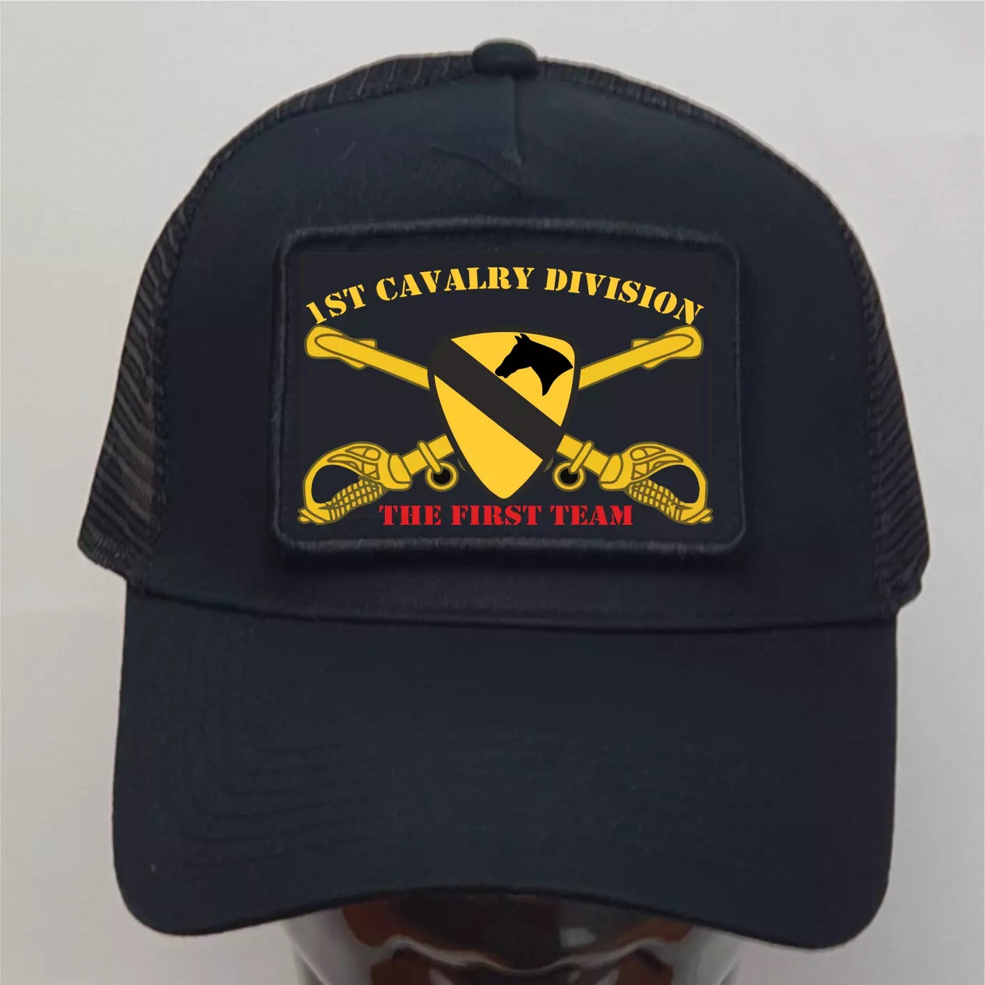 Retro Classic Iconic US Army 1st  Team Air Cavalry Vietnam Quality  Baseball Cap