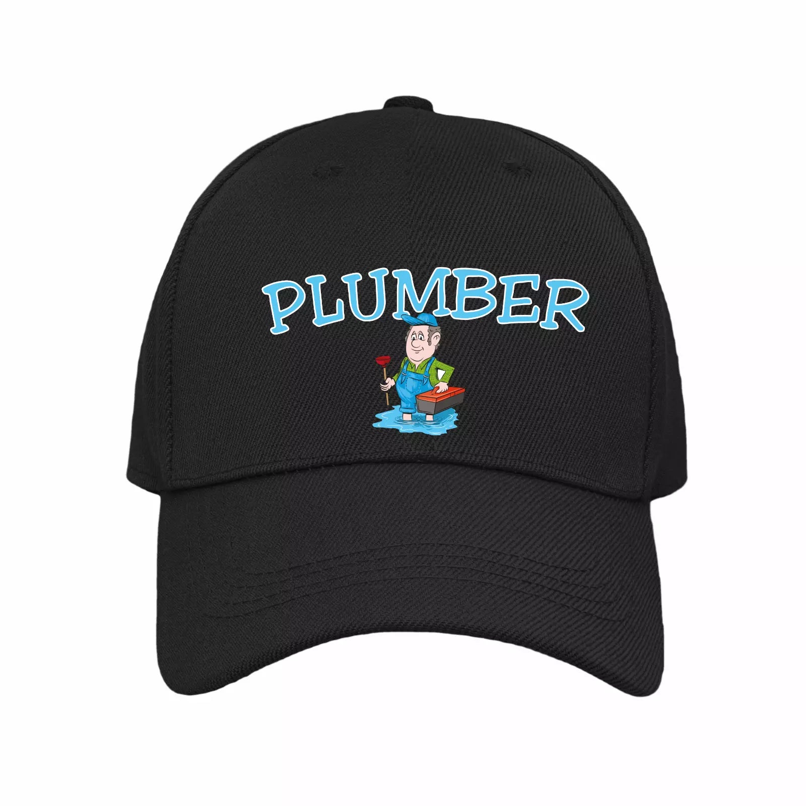 Plumber Occupation Funny Humorous Image and Text Quality Baseball Cap
