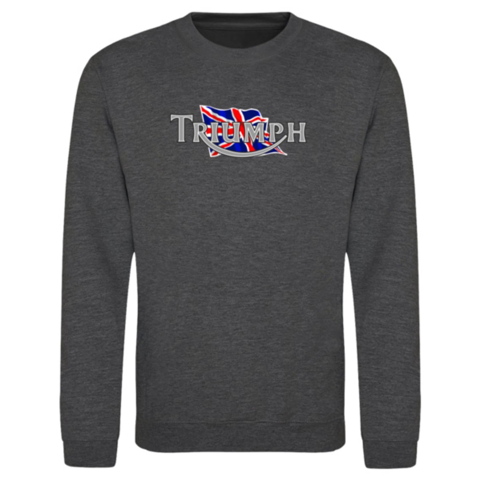 Retro VintageClassic English Triumph Motorcycle Biker Premium Quality Sweatshirt