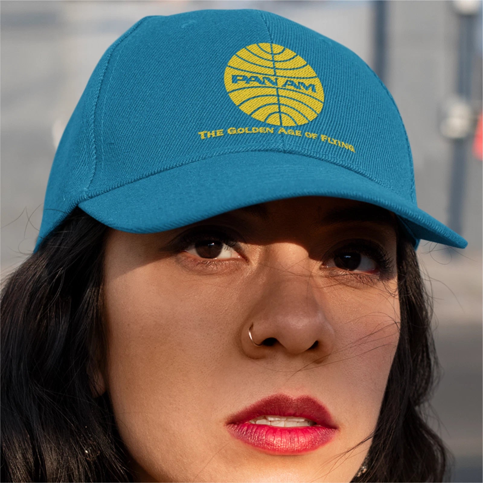 Retro Classic Iconic PanAm Airline Collectors Travel Quality  Baseball Cap