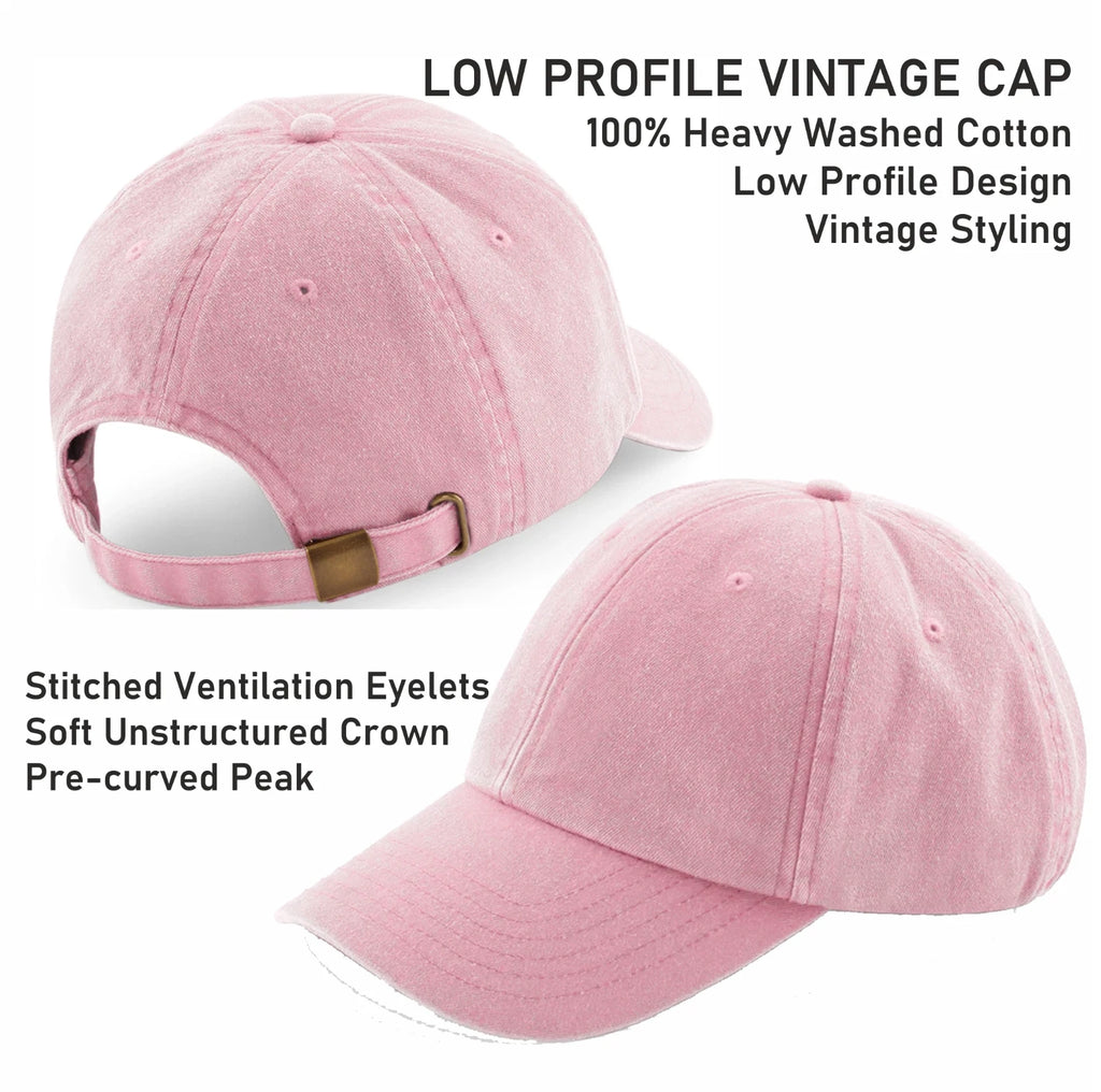 Retro Vintage Motoring Triumph TR6 Premium Vintage Low Profile Baseball Cap