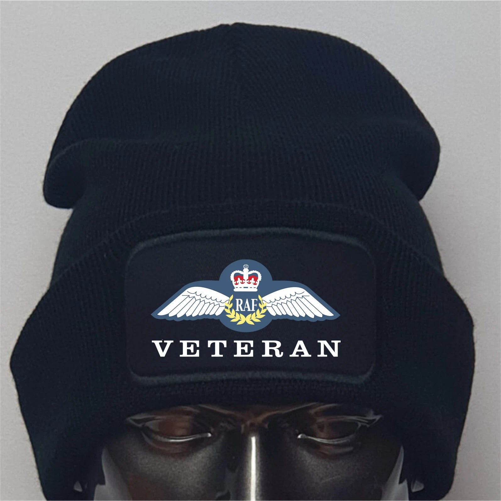RAF Armed Forces Veteran premium Quality Beanie Hat Gift