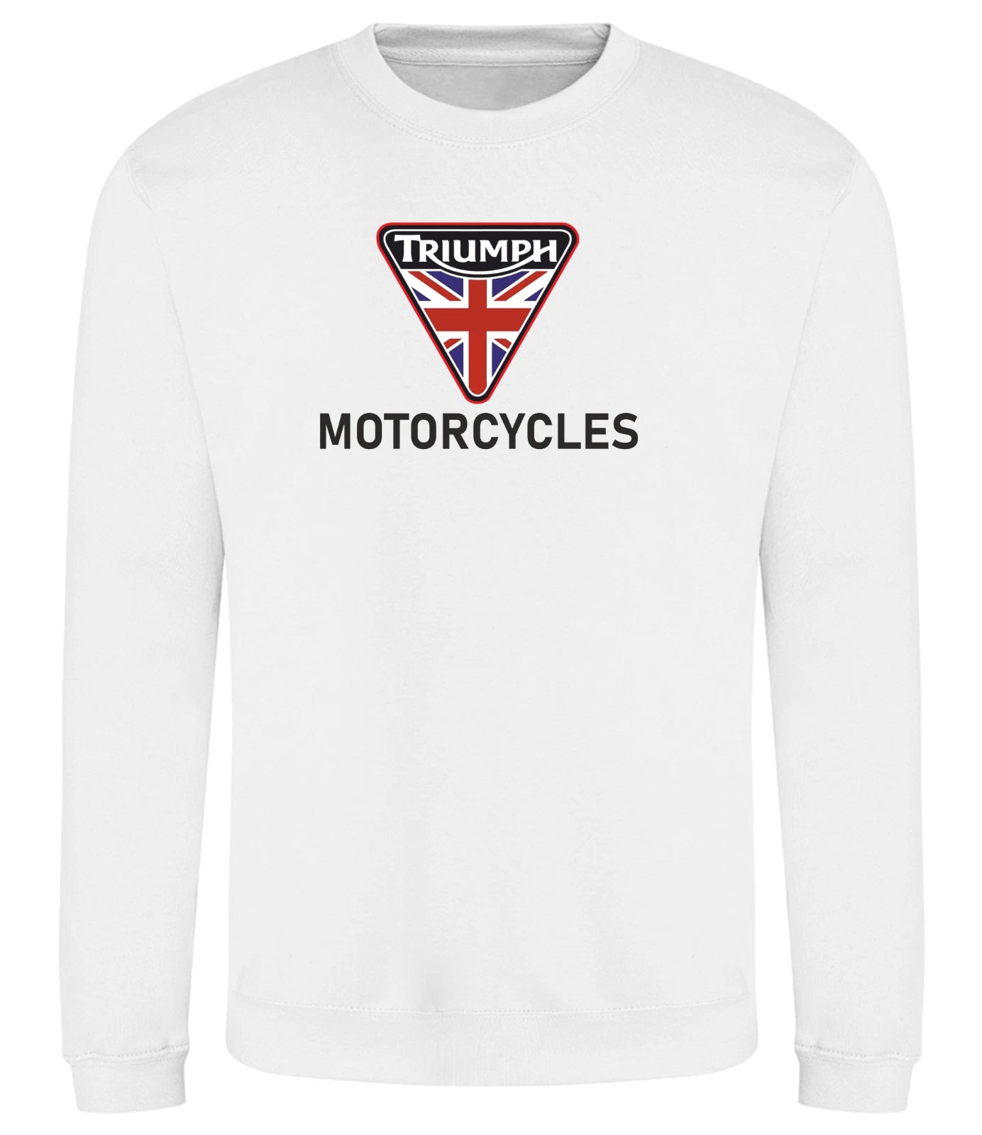 Retro Classic English  Triumph Motorcycle Biker Premium Quality Sweatshirt