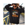 Humorous Fishing Angling I'd Rather Be Fishing Image Quality Hooded Sweatshirt