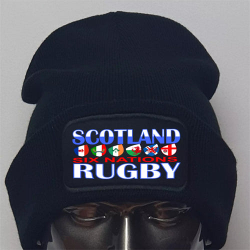 2026 Rugby Six Nations Scotland Premium Quality Beanie Hat Unique Design