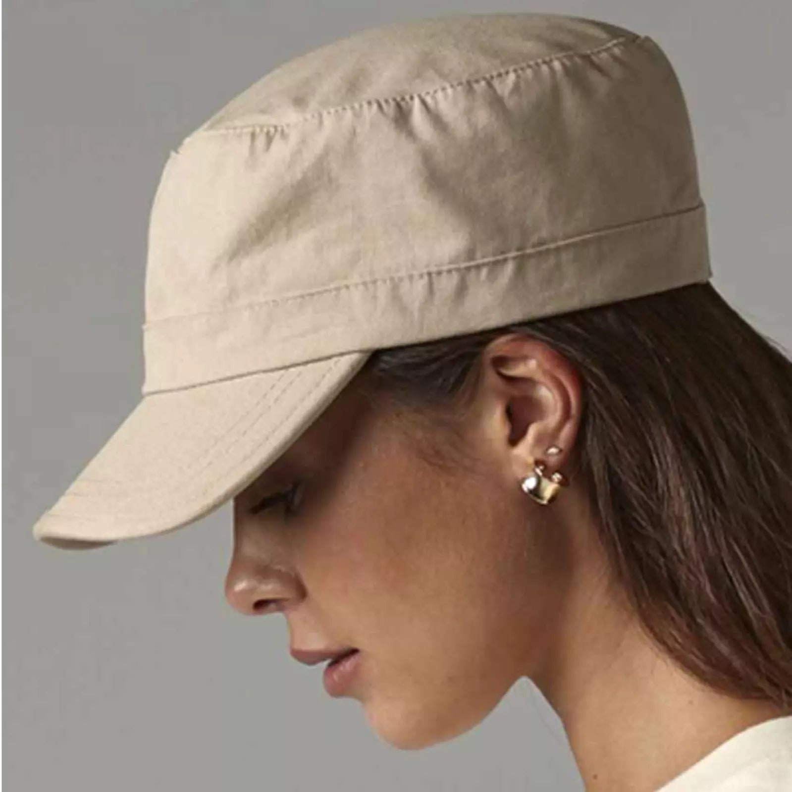 Army military style baseball cadet cap hat Free Shipping