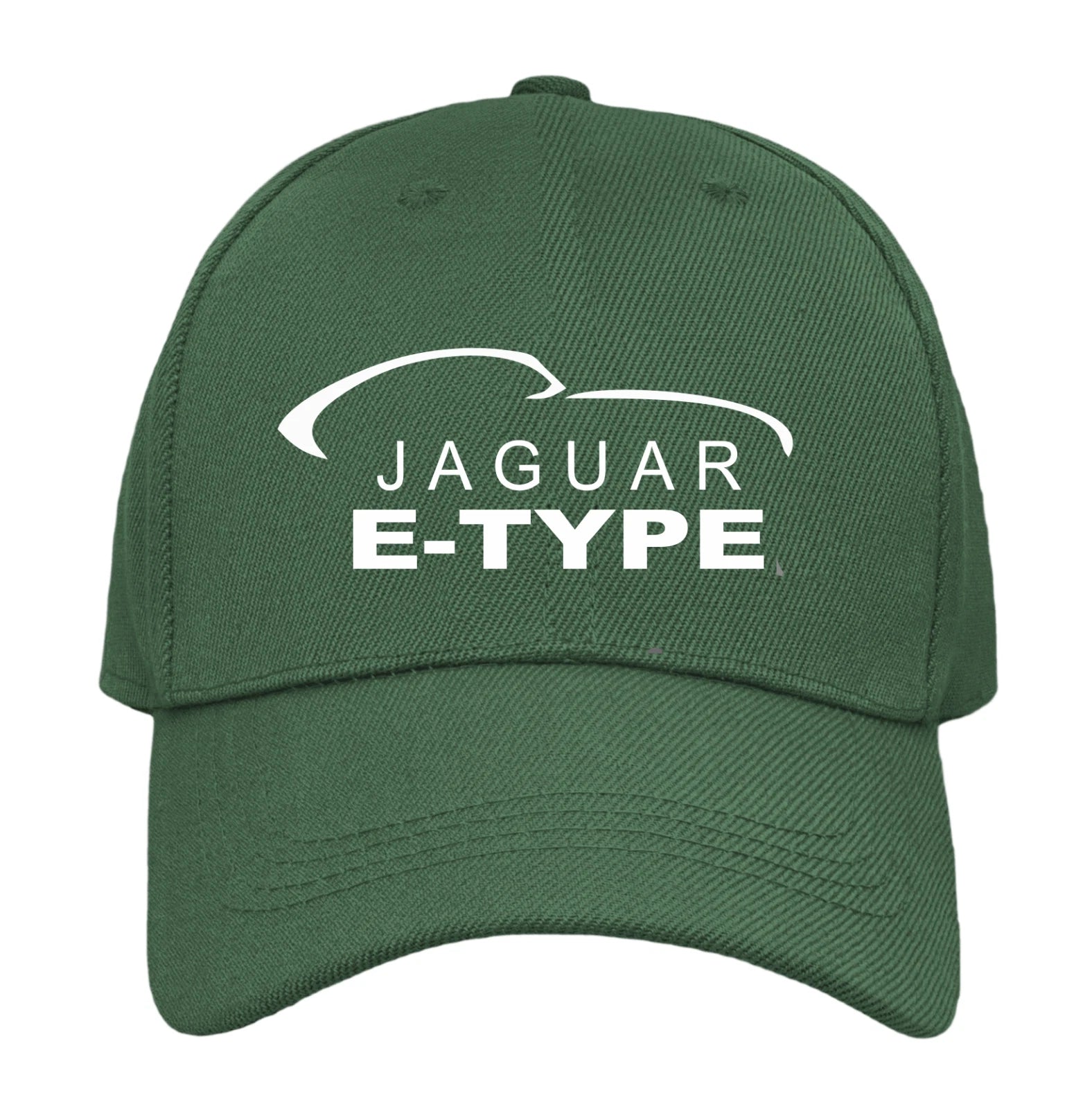 Custom Retro Vintage Classic English Motoring Jaguar E-Type Logo Baseball Cap