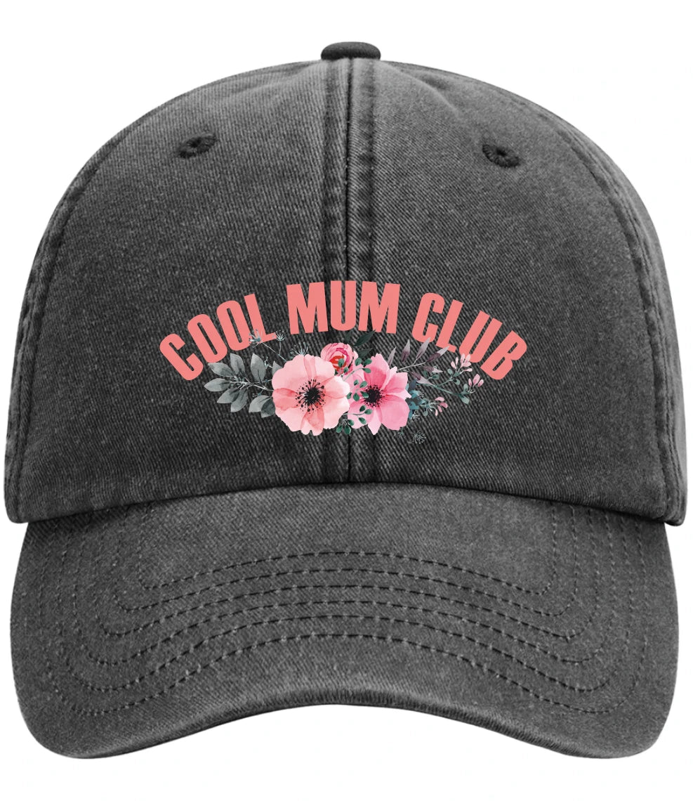 Custom Cool Mum Club Mothers Day Gift Premium Vintage Low Profile Baseball Cap