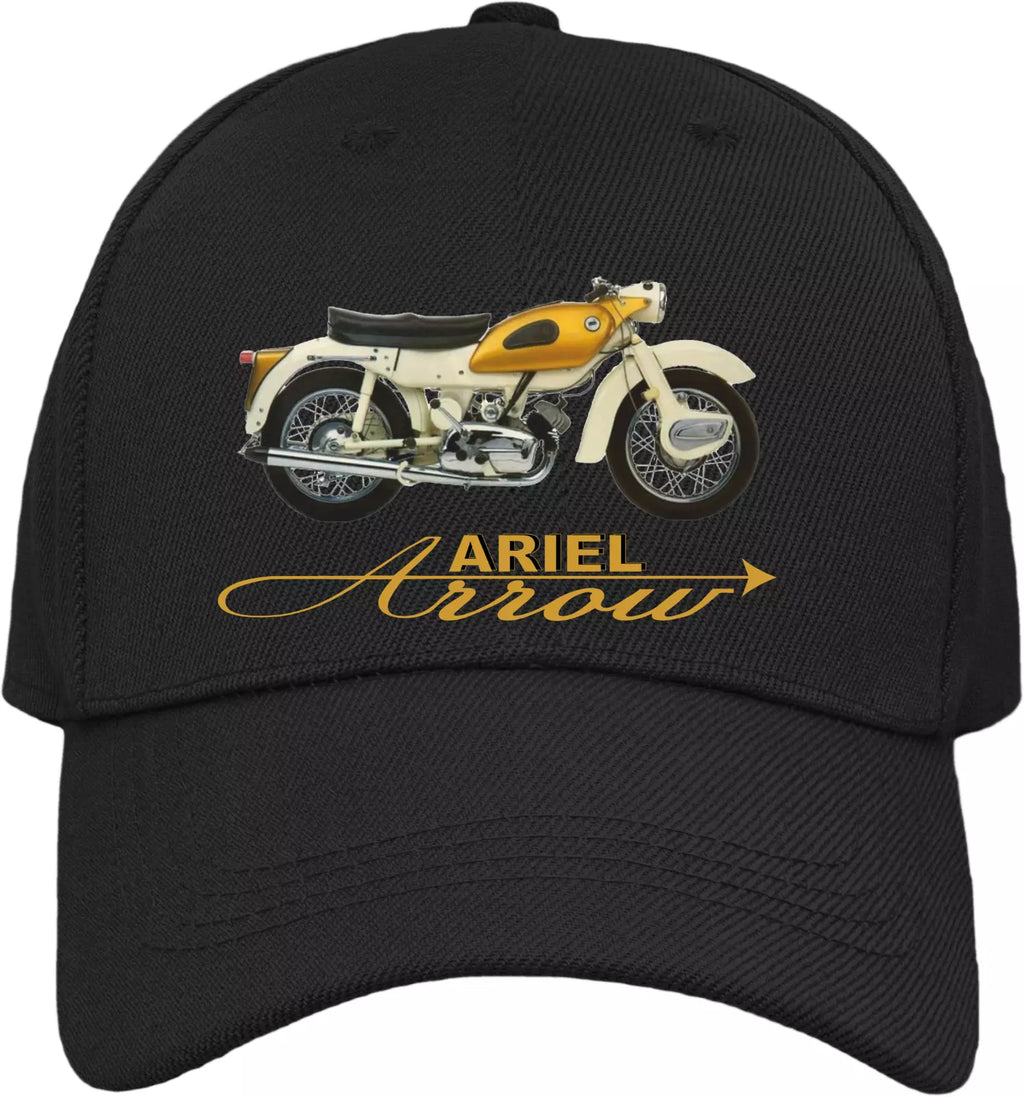 Retro Vintage Classic Ariel Arrow Motorcycle Logo Biker Quality Baseball Cap