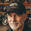 Signature Apparel - retro-vintage-classic-ariel-arrow-motorcycle-logo-biker-quality-baseball-cap