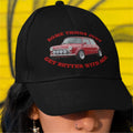 Retro Vintage Classic Mini Better With Age Birthday Logo Quality Baseball Cap