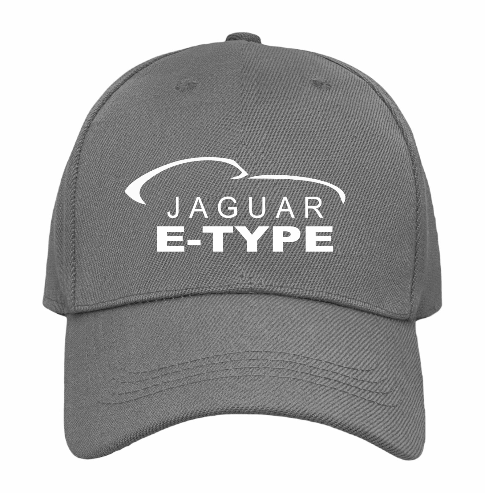 Custom Retro Vintage Classic English Motoring Jaguar E-Type Logo Baseball Cap