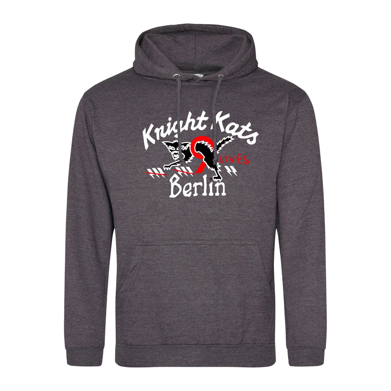 Vintage WW2 German  Knight Kats Motorcycle Biker Club Premium Hooded Sweatshirt