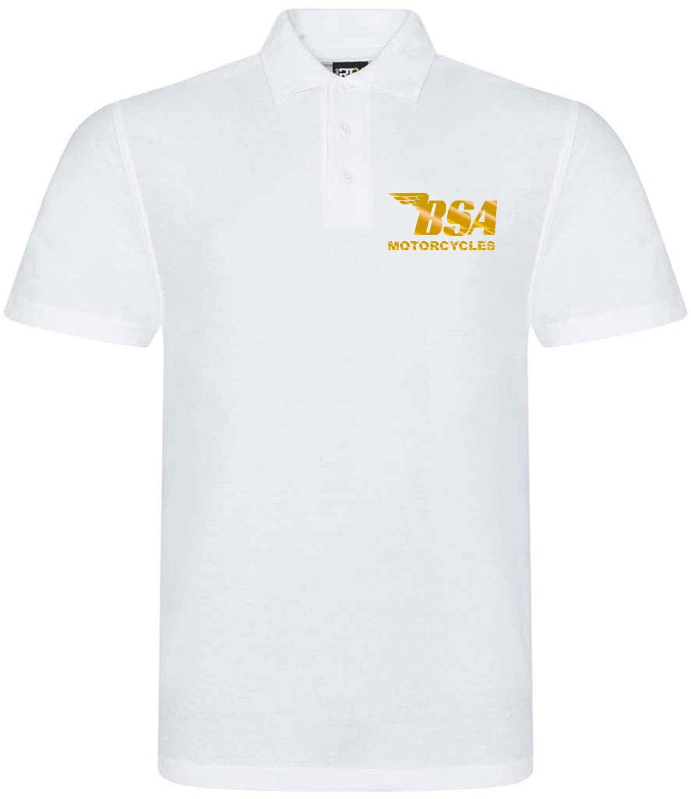 Customisable Retro Vintage Classic BSA Motorcycle Premium Quality Poloshirt