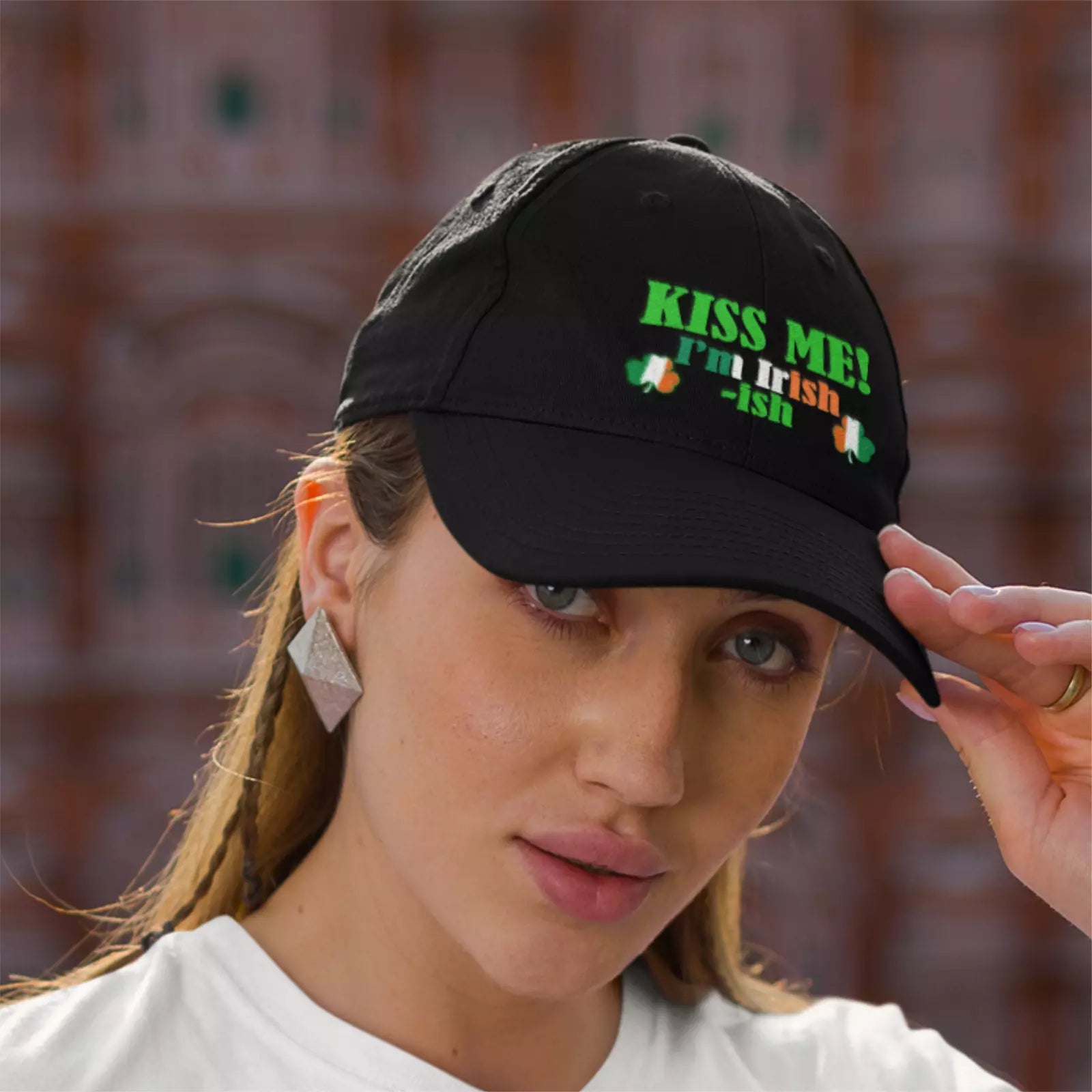 St. Patrick’s Day Style Premium Quality Baseball Cap - Luck, Laughs & Guiness!