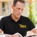 Customisable Retro Vintage Classic BSA Motorcycle Premium Quality Poloshirt