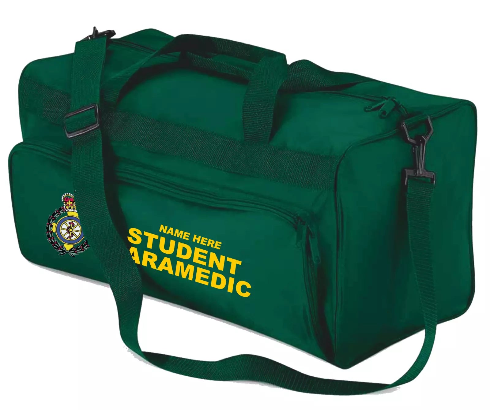 Custom Health Profesionals Holdall Add your own Name Speciality & Regional Crest