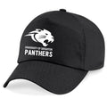 Black cap with 'University of Brighton Panthers' logo on a white background