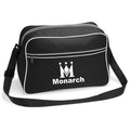 Custom Retro Vintage Design Monarch British  Airline Flight Travel Shoulder Bag