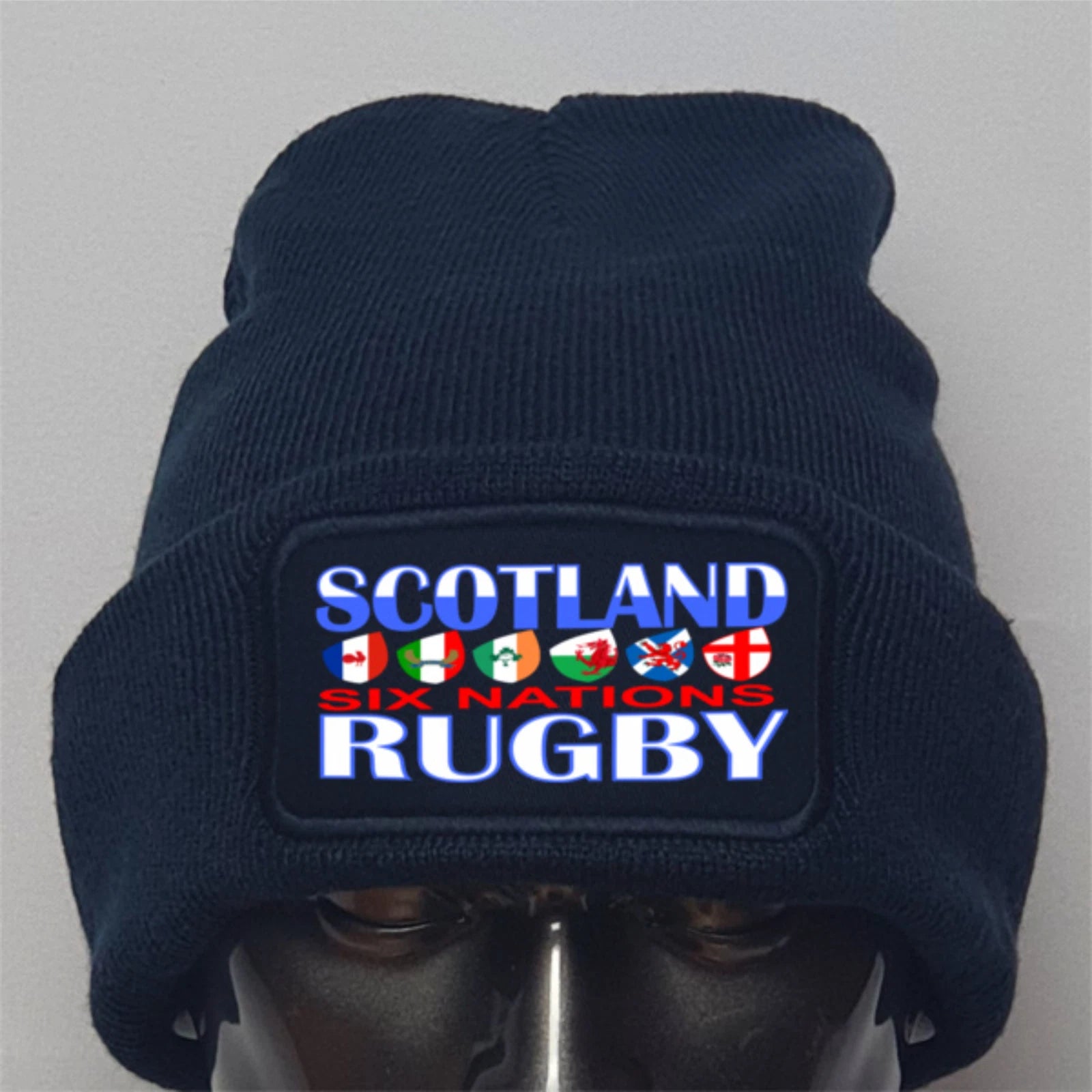 2026 Rugby Six Nations Scotland Premium Quality Beanie Hat Unique Design