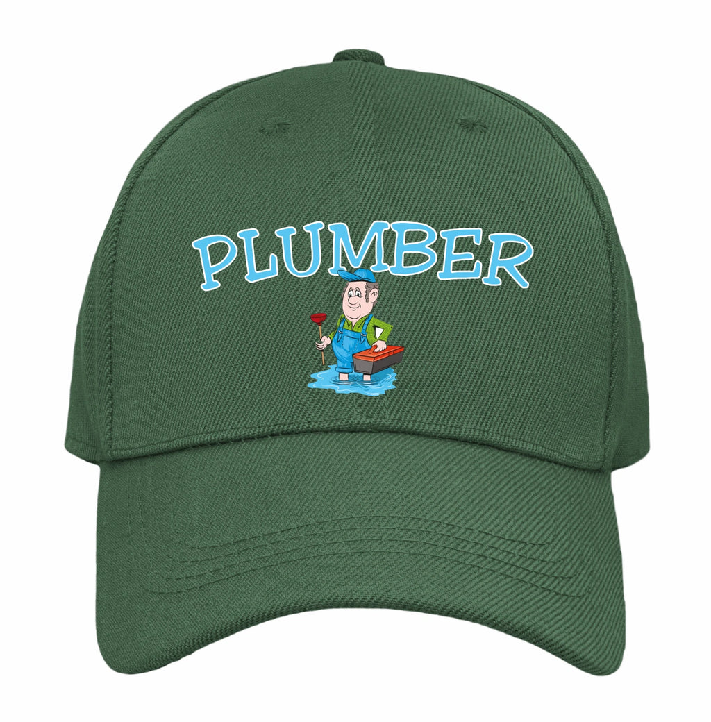 Plumber Occupation Funny Humorous Image and Text Quality Baseball Cap