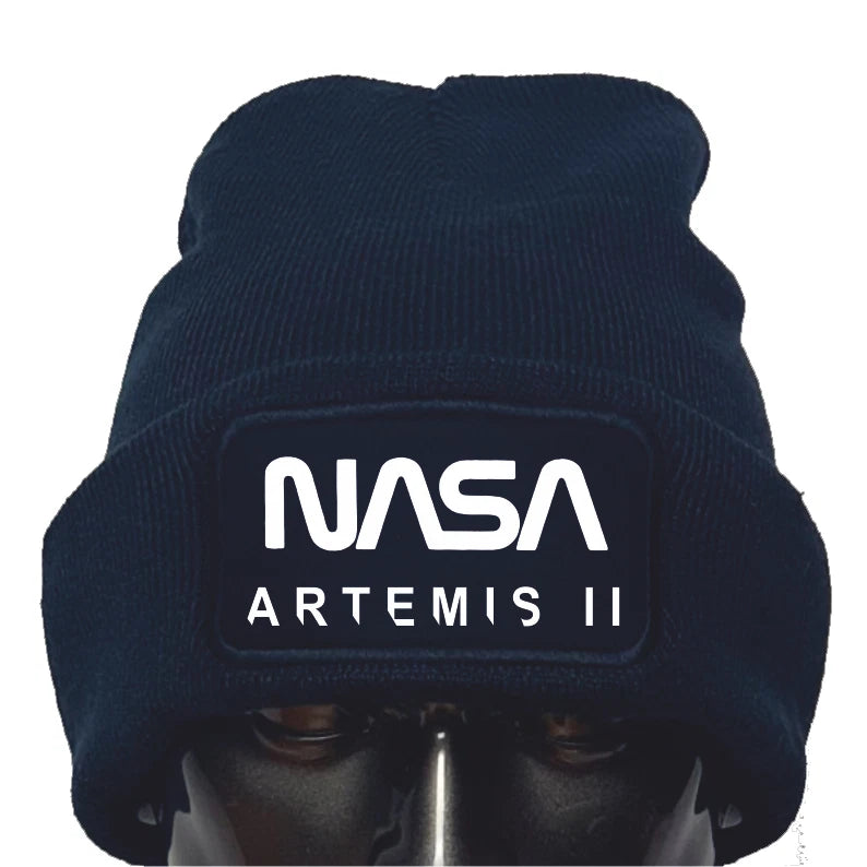 NASA Artemis II Mission Logo Beanie Hat Gift