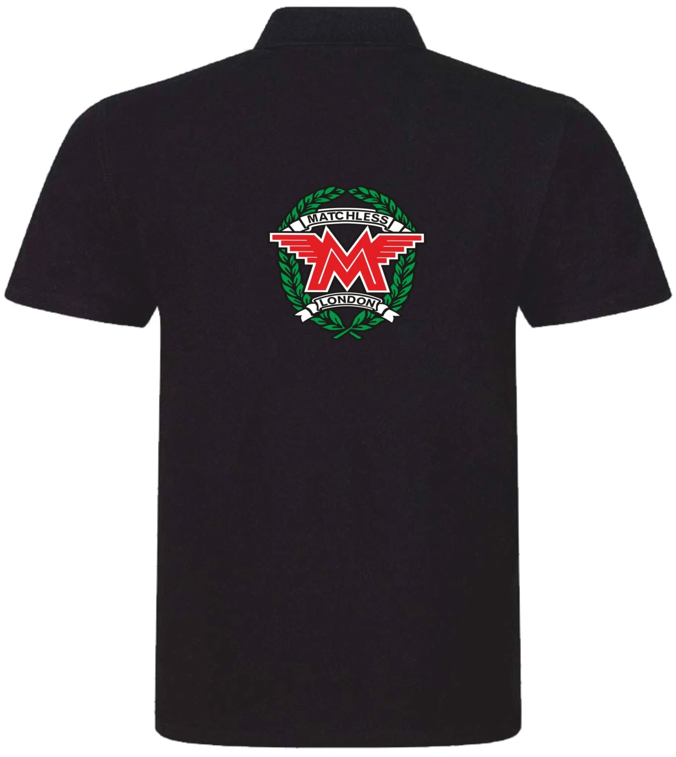 Customisable Vintage Classic Matchless Motorcycle Premium Quality Poloshirt