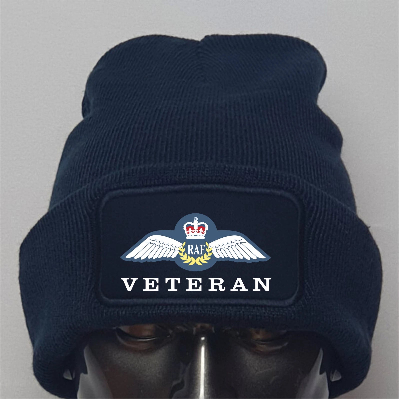 RAF Armed Forces Veteran premium Quality Beanie Hat Gift