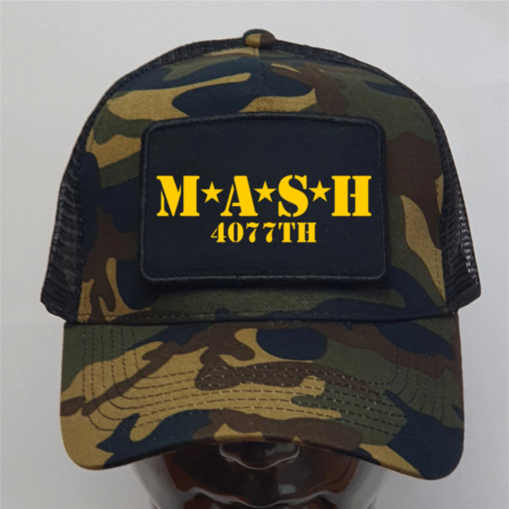Retro USA TV Series  Iconic US Army MASH Premium Quality Patch Baseball Cap