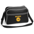 Custom Retro Vintage Design Lufthansa German  Airline Flight Travel Shoulder Bag