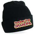 Grandpa text original warm beanie knitted Premium Quality Beanie Hat Gift
