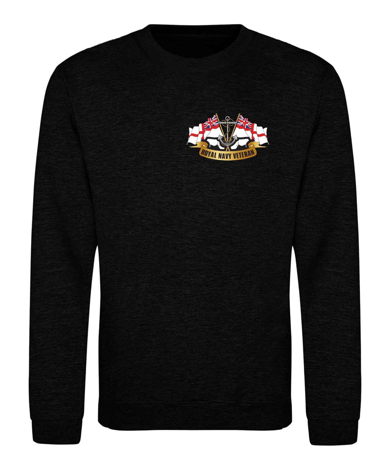 Royal Navy Veteran Armed Forces Logo Premium Quality Sweatshirt