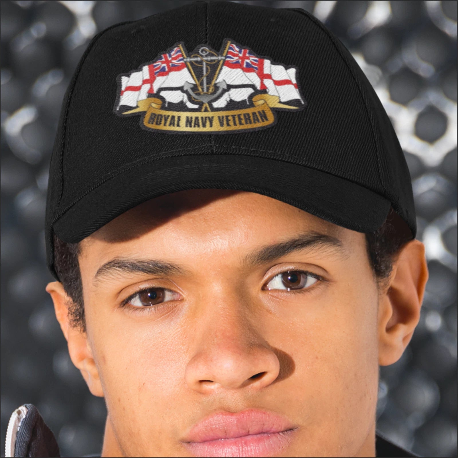 Royal Navy Armed Forces Veteran Logo Quality Baseball Cap