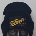 Signature Apparel - retro-vintage-velocette-venom-motorcycle-logo-biker-premium-quality-beanie-hat