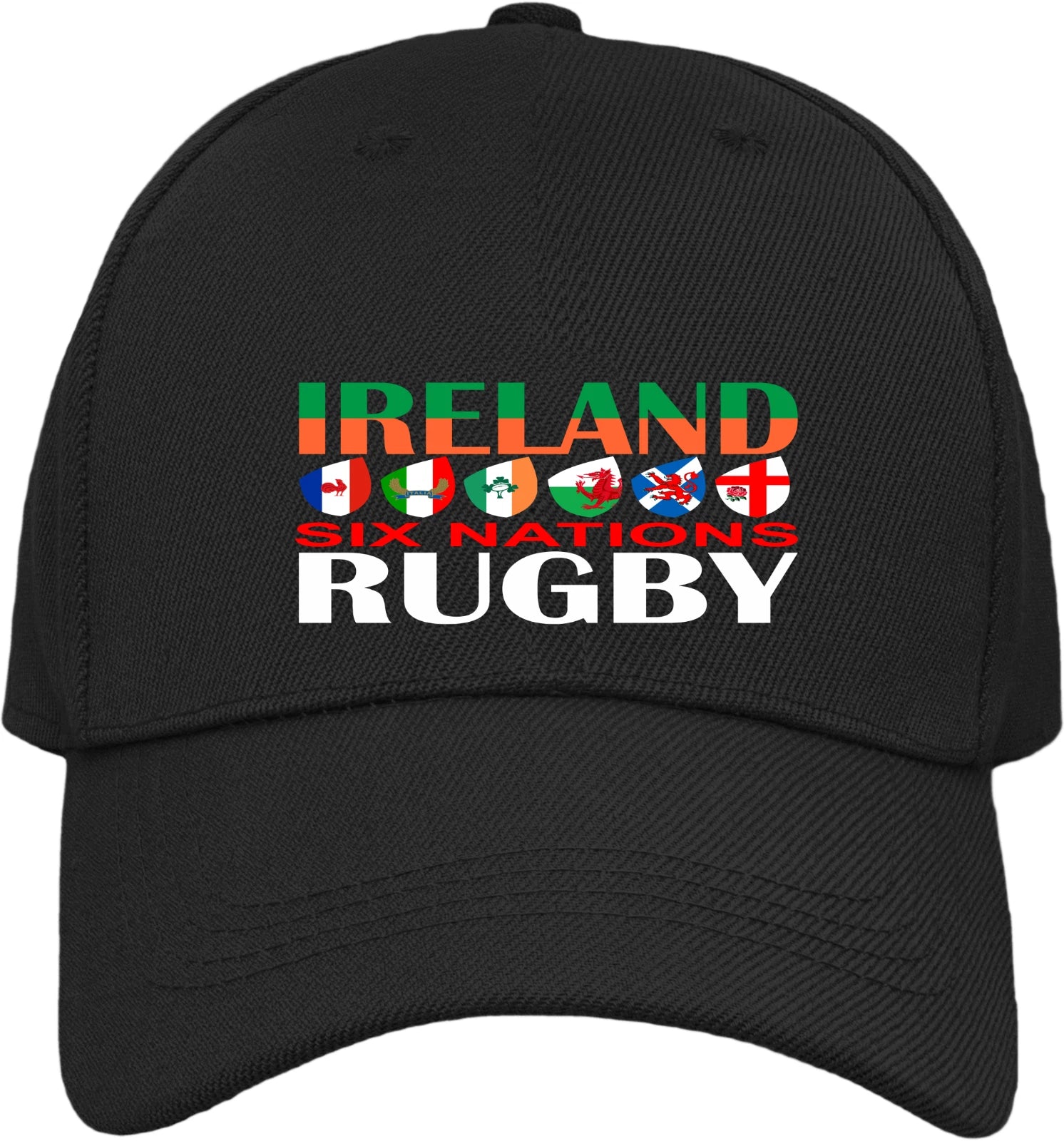 2026 Rugby Six Nations Ireland Premium Quality Baseball Cap Unique Design